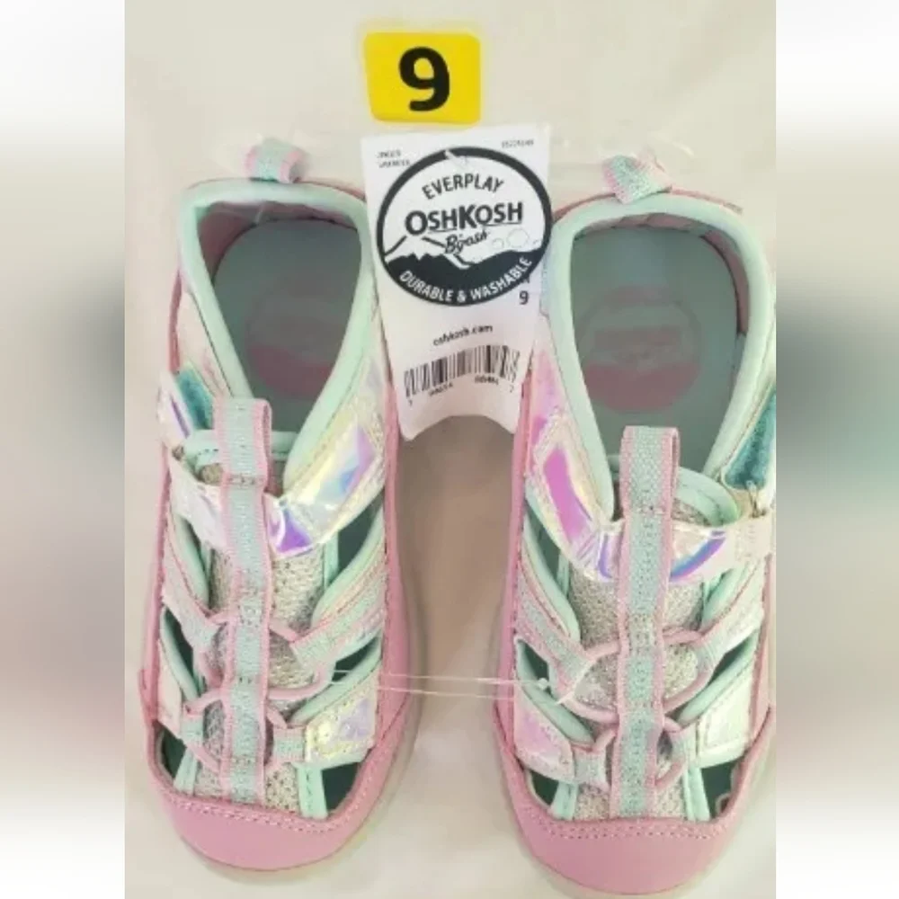 OshKosh Girl's‎ Everyplay Flexible Outsole Bump Toe Sandel